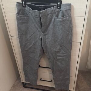 Banana Republic Charcoal Dress Pants Cropped